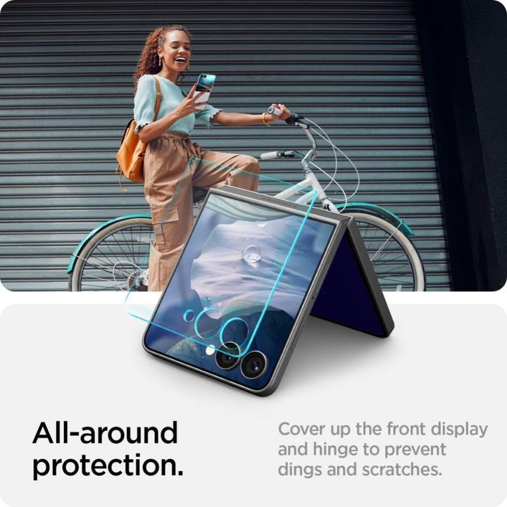 Image du produit Spigen Glas.tR Ez Fit HD (1 pcs, Samsung Galaxy Z Flip7)