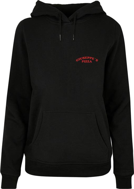 Actual product image Mister Tee MisterTee Ladies Giuseppe's Pizzeria Front Basic Hoody - 174709 (M)
