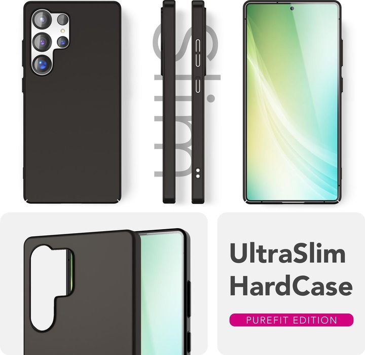 Produktbild Nalia PureFit - Ultra Dünne 0,5mm Leichte Hülle - Slim Fit Hardcase (Samsung Galaxy S25 Ultra)