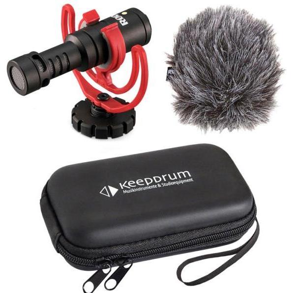 RØDE Videomicro Kamera-Richtmikrofon mit Soft-Case, Mikrofon
