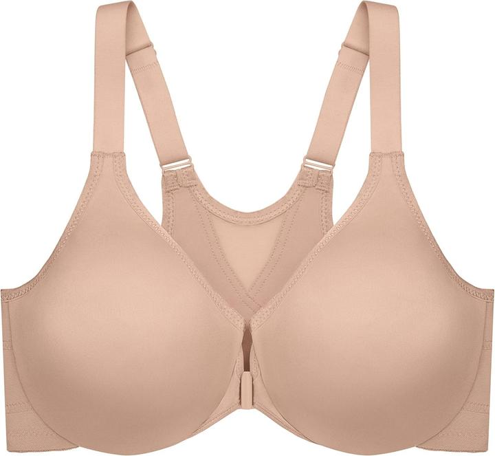 Actual product image Glamorise Wonderwire Front-Closure Posture Back Bra (36 D)