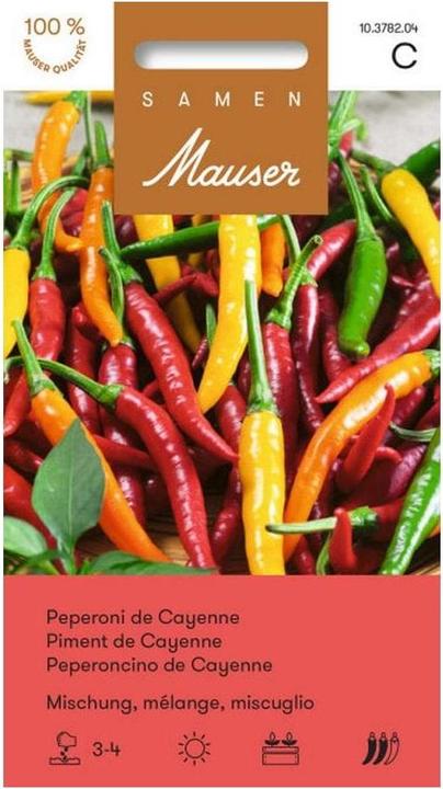 Image du produit Samen Mauser Mélange de poivrons de Cayenne (Graines de légumes)