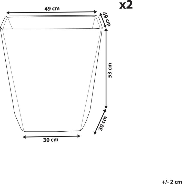 Actual product image Beliani Delos (49 cm)