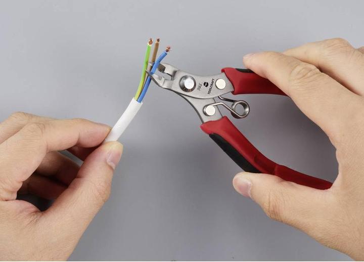 Productafbeelding Toolcraft TO-9615933 Universele zijkniptang 135 mm (135 mm)