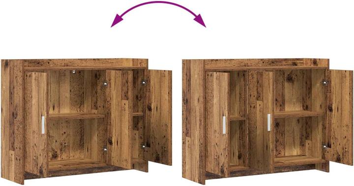 Produktbild vidaXL Sideboard-Aufbewahrung (33 x 33 x 80 cm)