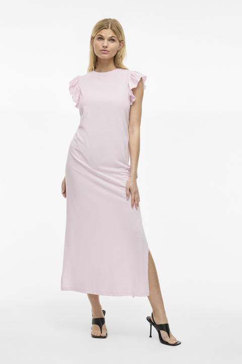 Image du produit Vila VISUMMER Flügelärmel Maxikleid (S)