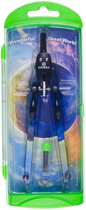 Ecobra Schnellverstell-Zirkel duo-Tec schwarz/grün