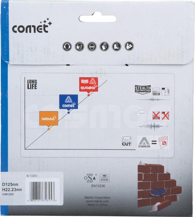 Image du produit Makita Disque à tronçonner diamanté 125x22,23