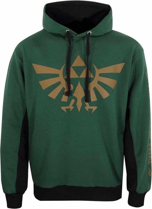 Immagine prodotto The Legend of Zelda Hyrule And Symbols Felpa con Cappuccio Adulto Unisex (XL)
