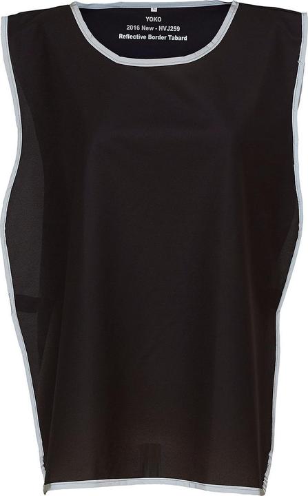 Yoko Unisex Adult Hi-Vis Reflective Detail Tabard (L, XL)