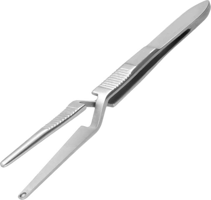 Actual product image Star Piercing Kugelhalter Pinzette umgekehrt (Surgical steel 316L, without brass)