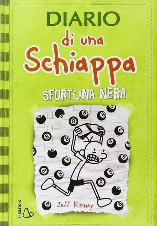 Actual product image Diario di una schiappa. sfortuna nera (Italian, Jeff Kinney., 2014)