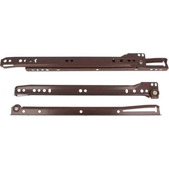 Amig, Schubladenauszüge, RAIL DRAWER SET 400/1.0MM 4D BROWN