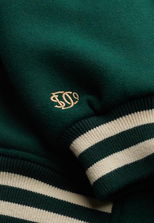 Actual product image Superdry Country Club Wool Blend Bomber Jacket (M)