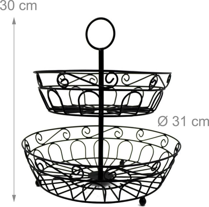 Produktbild Relaxdays Obst-Etagere