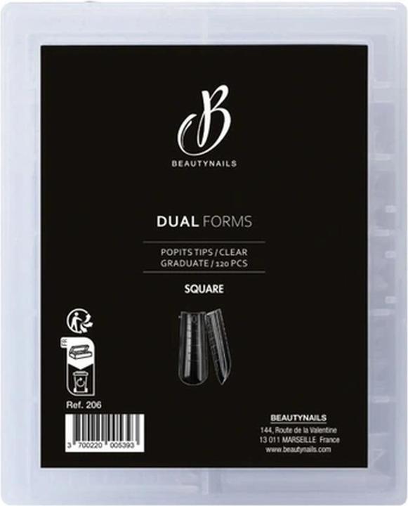 Actual product image Beautynails Bna Dual Form Square (Artificial nails)