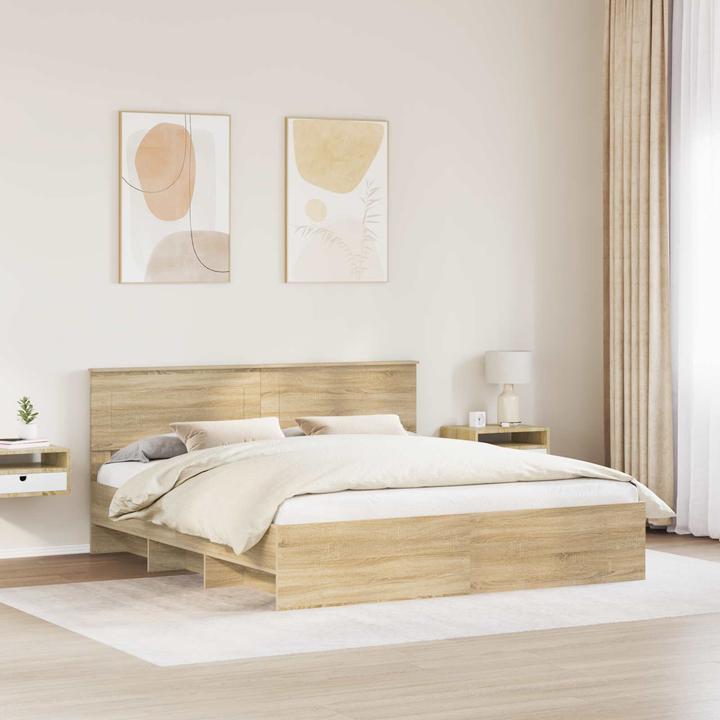 Produktbild vidaXL Bettrahmen (200 x 200 cm)