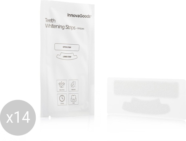 Produktbild InnovaGoods Zahnaufhellungsstreifen Wripes (Strips)
