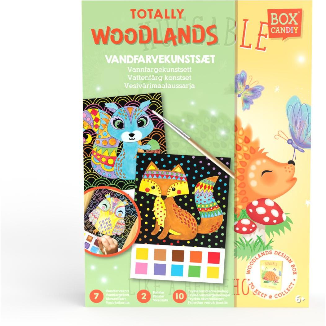 Box Candiy Watercolour Art - Totally Woodlands (BC-1948)