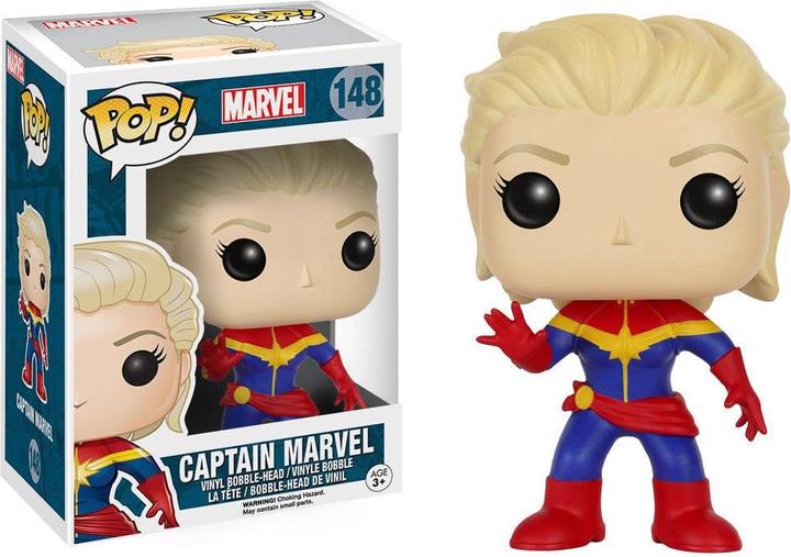 Image du produit Funko Marvel Comics : Captain Marvel Pop!