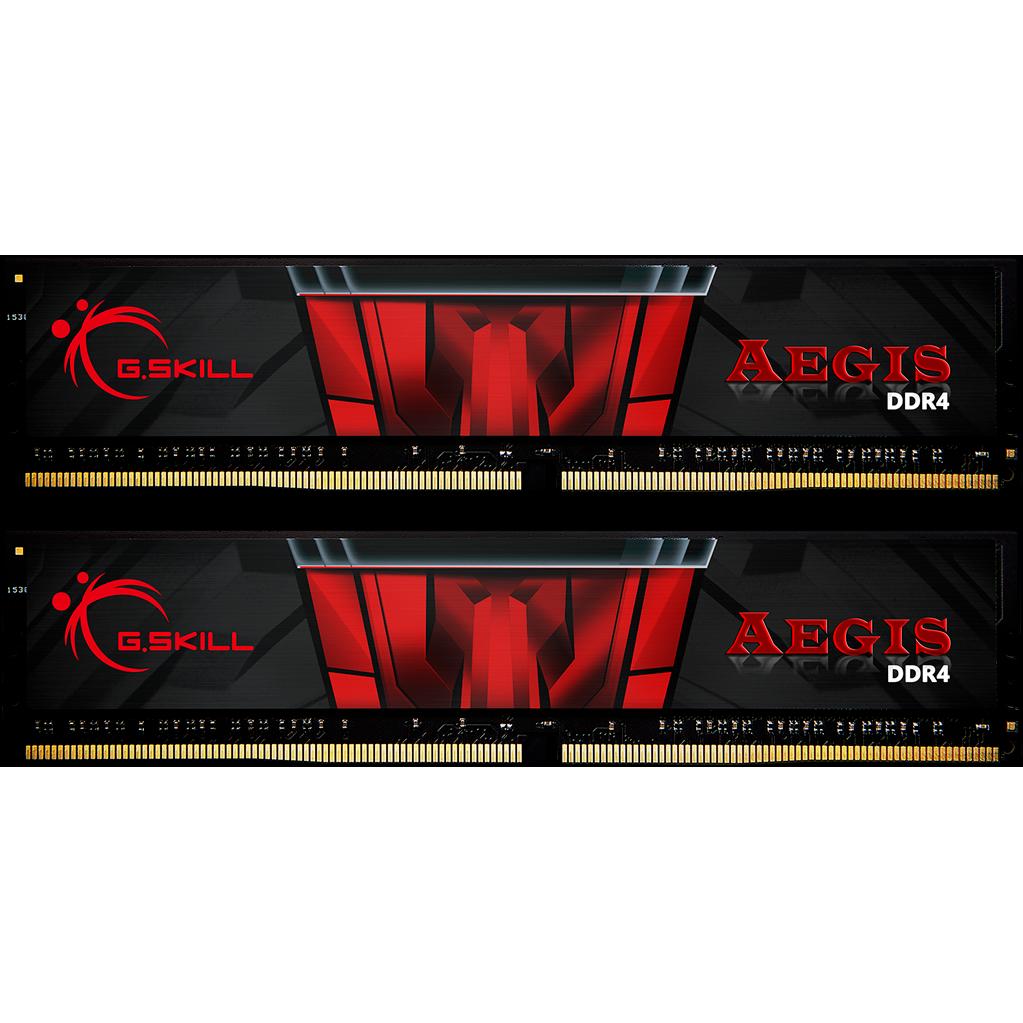 Thumbnail - G.Skill Aegis (2 x 16GB, 2400 MHz, DDR4-RAM, DIMM), RAM, Schwarz
