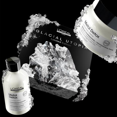 Image du produit L'Oréal Professionnel Metal Detox Glacial Utopia Édition limitée (300 ml, Shampoing liquide)