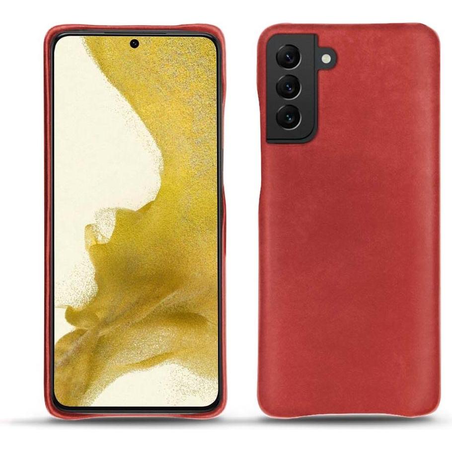 Noreve Lederschutzhülle (Samsung Galaxy S22), Smartphone Hülle, Rot
