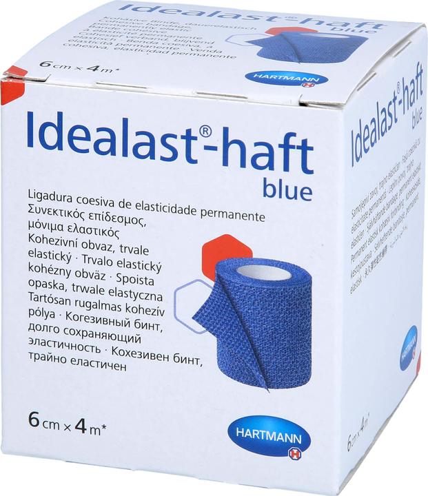 Produktbild Hartmann Idealast-haft color Binde 6cmx4m blau, 1 St BIN