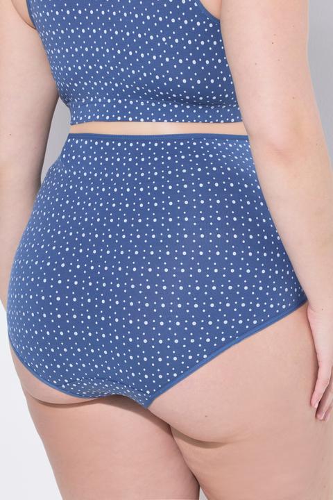 Produktbild Ulla Popken Bellieva-Taillenslips, 2er-Pack, Muster/Farbe, Baucheinsatz (60)