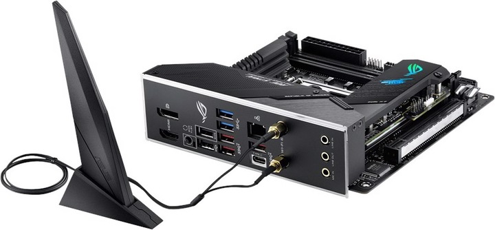 Produktbild ASUS ROG Strix Z490-I Gaming (LGA 1200, Intel Z490, Mini-ITX)