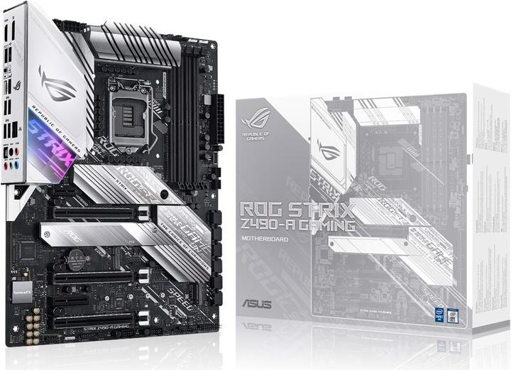 Produktbild ASUS ROG Strix Z490-A Gaming (LGA 1200, Intel Z490, ATX)