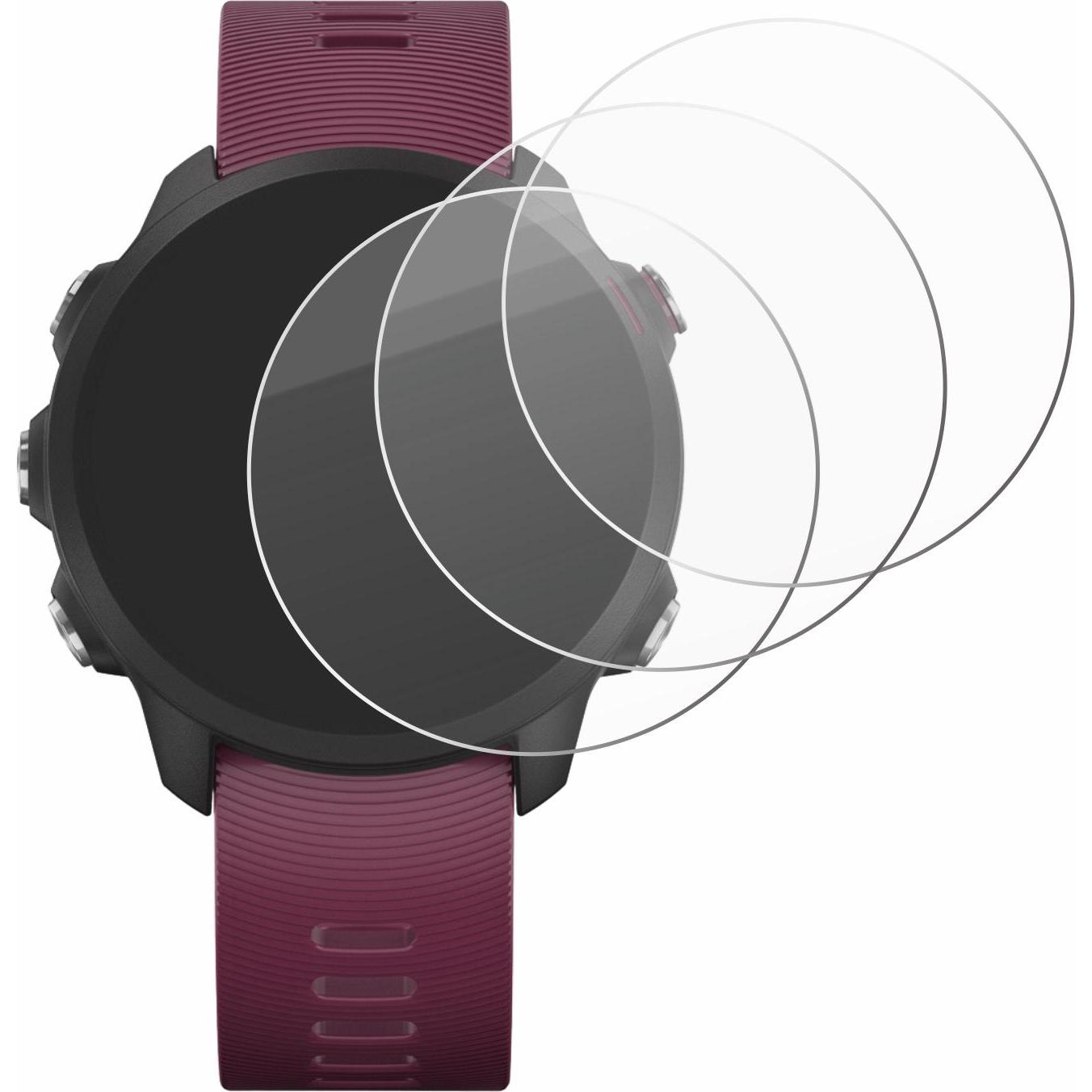 Thumbnail - Savvies Panzerglas Hartglas Displayschutz, Smartwatch Schutzfolie, Transparent