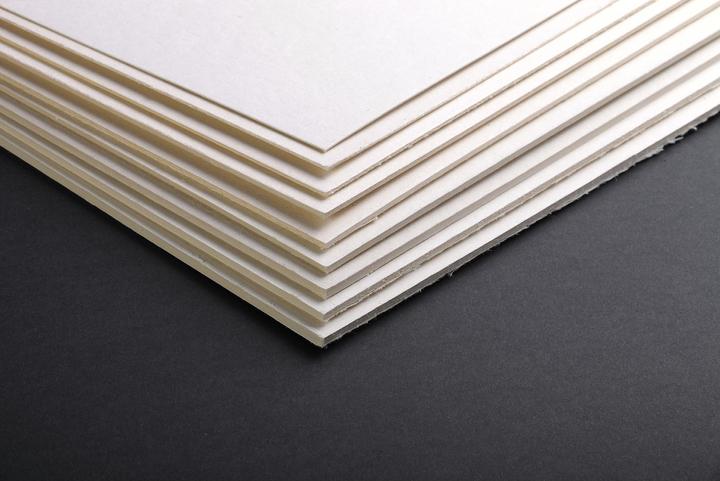 Image du produit Clairefontaine Carton Bois 1,0mm 20F 60x80cm 500g - Beige (500 g/m², 5x)