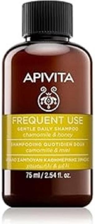 Immagine prodotto Apivita Uso frequente di camomilla e miele (75 ml, Shampoo liquido)