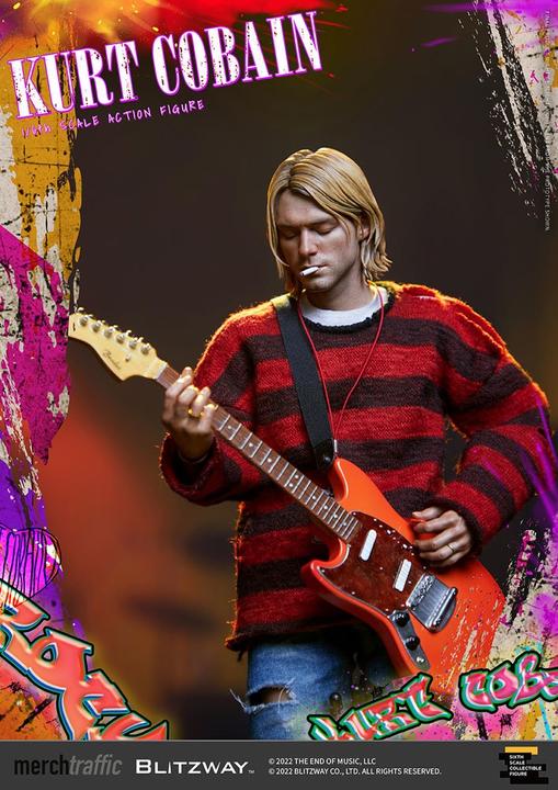 Produktbild Blitzway Kurt Cobain figurine 1/6 On Stage 31 cm
