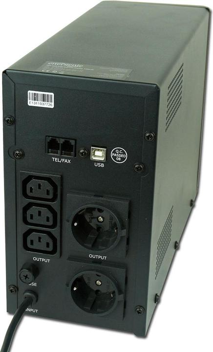 Produktbild Gembird EnerGenie EG-UPS-034 (1500 VA, 900 W, Line-Interaktiv USV)