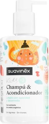 Actual product image Suavinex Kids Shampoo & Conditioner 2 in 1 for Children 3 years and above, 300 ml (300 ml)