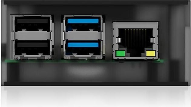 Produktbild Icy Box IB-RP108 Aluminium/Kunststoff, Anthrazit/Schwarz