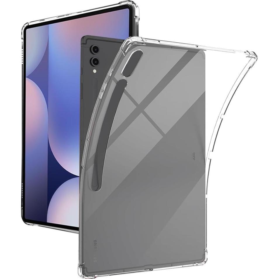 Screenguard Tablet Hülle Crystal Soft Airbag Bumper (Galaxy Tab S10+), Tablet Hülle, Transparent