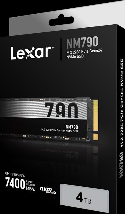 Image du produit Lexar NM790 (4000 Go, M.2 2280)