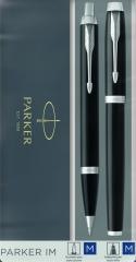 Produktbild Parker Füllfederhalter DuoSet IM C.C. Schwarz (Black, Silber, 2 x)