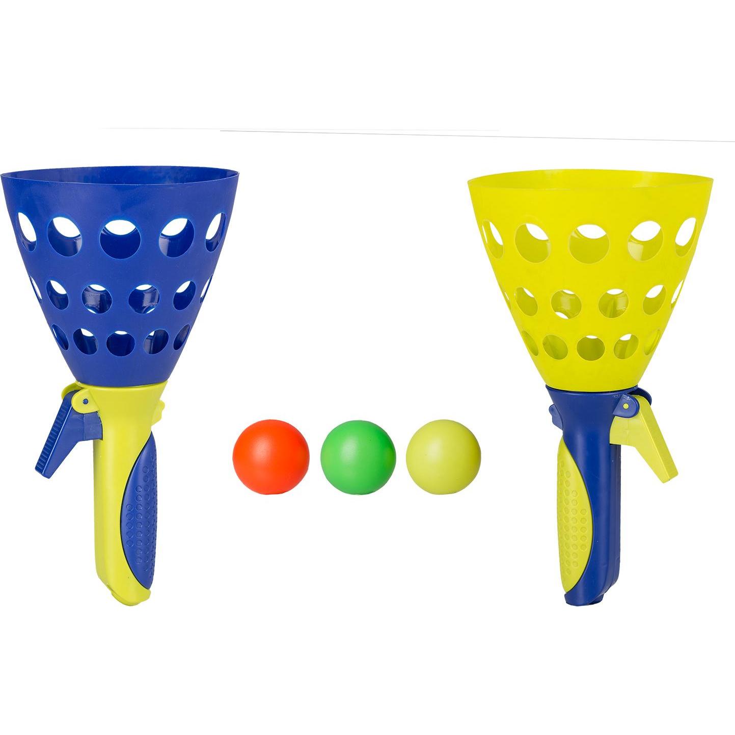 Idena Fangballspiel XXL 2er Set inkl. 3 Bällen (1 - 2 Spieler) (40006)