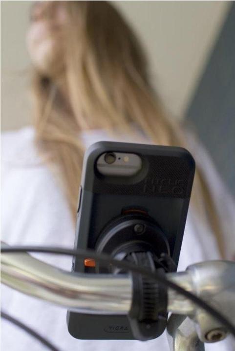 Actual product image Tigra fitclic Neo selbstsperrenden Magnetische Bike Wandbefestigung System mit Phone Case und Bike Strap M