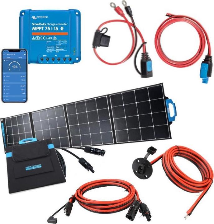 Immagine prodotto Victron Energy Set di pannelli pieghevoli (200 W)