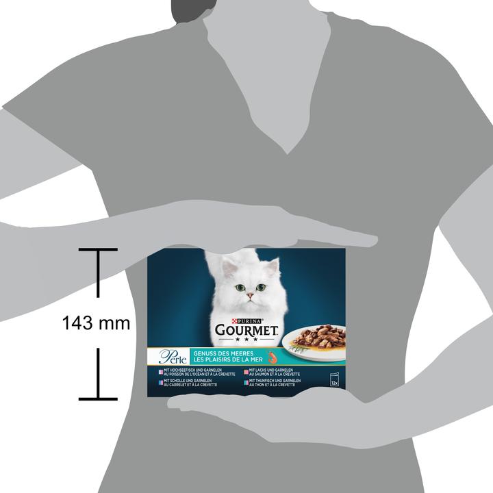 Image du produit Gourmet Plaisir des perles de la mer (Adulte, 12 pcs, 1020 g)