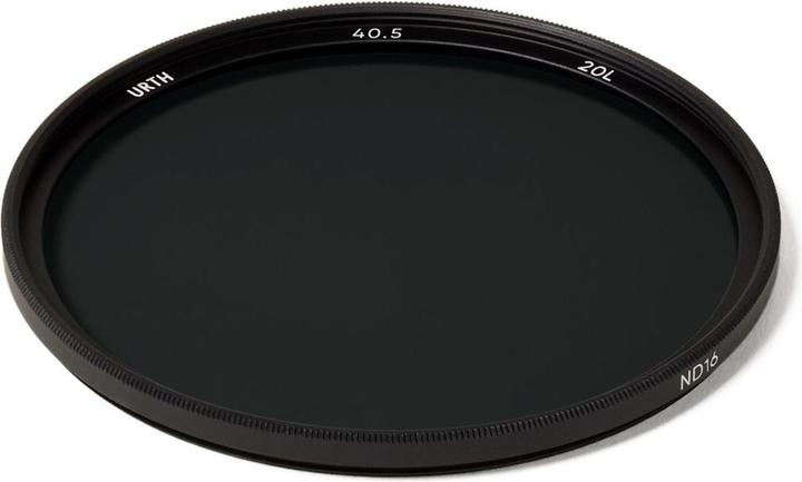 Produktbild Urth 40.5mm ND16 (4 Stop) Lens Filter (Plus+) (40.50 mm, ND- / Graufilter, 40.50 mm)