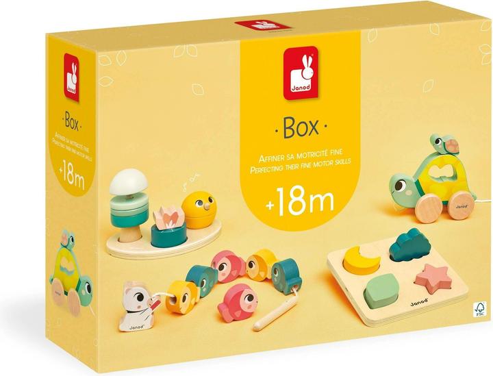 Actual product image Janod Box 18 Mois (German, 1.50 - 2 years)