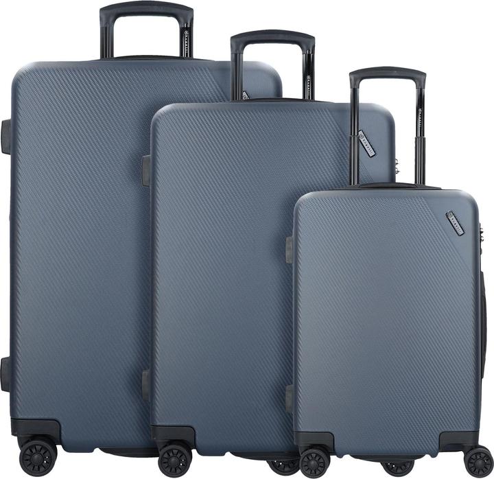 Actual product image Bugatti Kallisto hard case set of 3 (42 l)