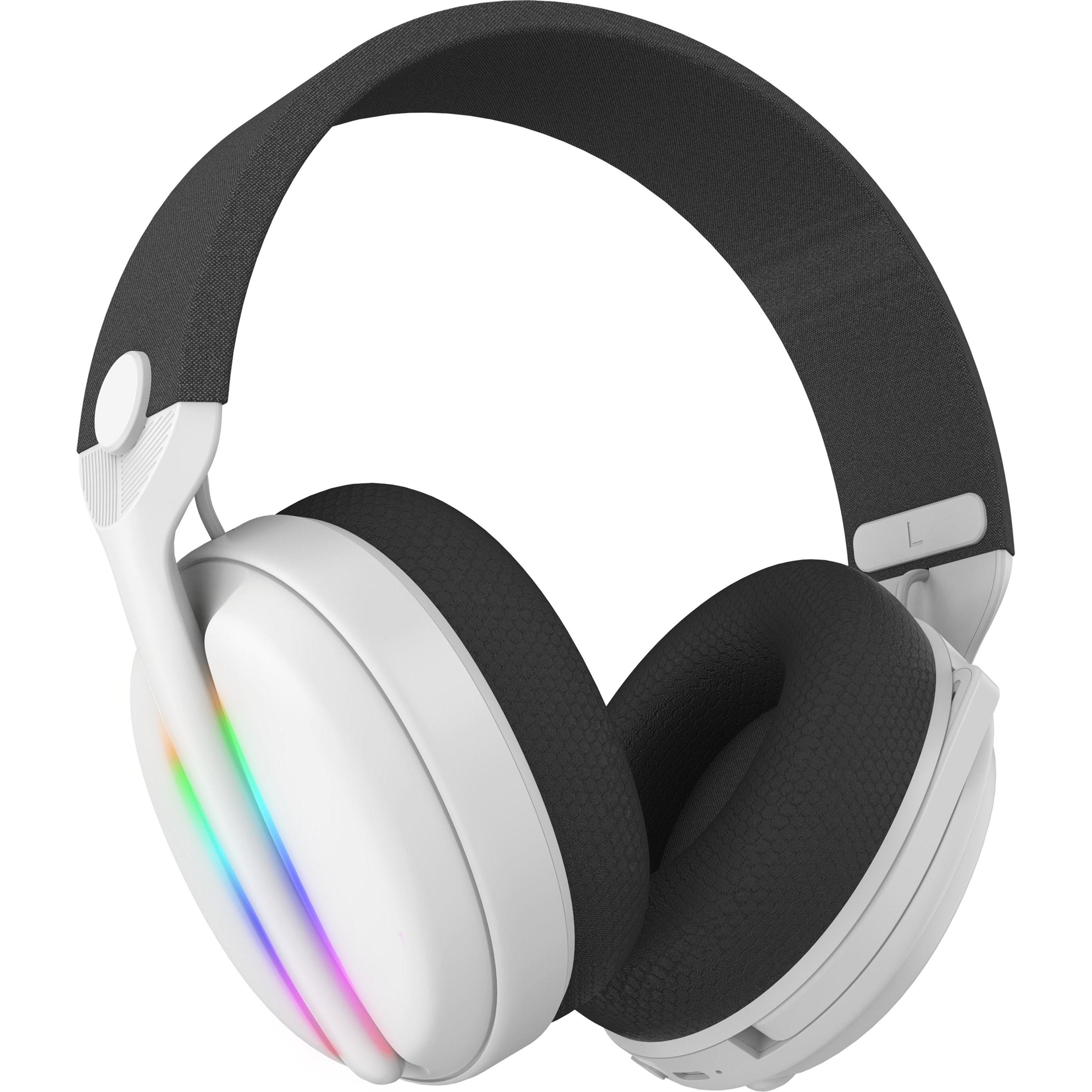 Subsonic Wireless Headset All Platforms Led 7.1 MULTI (Senza fili), Cuffie da gaming, Bianco