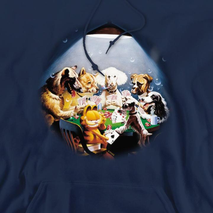 Produktbild Garfield Playing With The Big Dogs Kapuzenpullover (S)